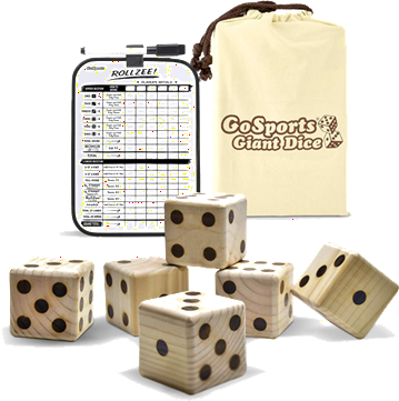 Giant Yard Dice | North Baltimore Public Library